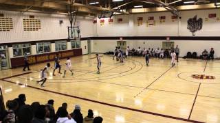 SJB vs CHS  Jr Basketball Highlights  011216 [upl. by Joly]