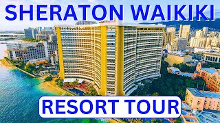 Sheraton Waikiki Resort Tour Oahu Hawaii [upl. by Lai836]