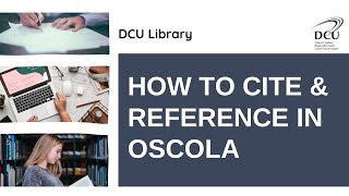 How to cite and reference in OSCOLA [upl. by Hbaruas]