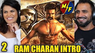 RRR  RAM CHARAN INTRO SCENE REACTION  PART 2  Jr NTR Alia Bhatt Ajay Devgn  Magic Flicks [upl. by Aketahs433]