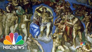 Sistine Chapel Ceiling On View In The US In New Exhibition [upl. by Neik]