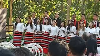 Blessing song of Vilokali amp Kaisuangchap by Makuiluangdi choir on 15th November 2024 Noune Resort [upl. by Osric784]