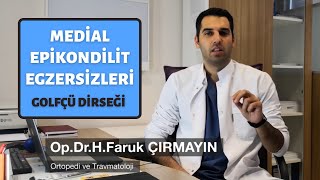 Medial Epikondilit Golfçü Dirseği Egzersizleri [upl. by Eenot]