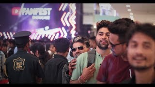 YOUTUBE FANFEST DELHI Feat DhiruMonchik  Dance At YTFF 2019 [upl. by Ahtiekal]