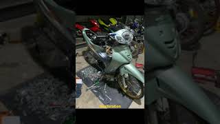 Honda wave 113i restoration modified thailand [upl. by Meekah979]