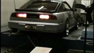 1987 Nissan 300zx turbo 21psi dyno z31 [upl. by Medardas]