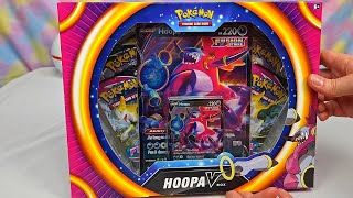 Opening Pokemon Hoopa V Box  Pokemon Cards and Chill [upl. by Standice]