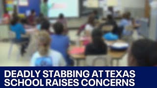 Manor High School deadly stabbing leads to school safety concerns  FOX 7 Austin [upl. by Heigho]