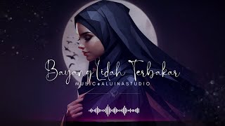 Bayang Lidah Terbakar  Music AluinaStudio Created by AI [upl. by Ahsiret]