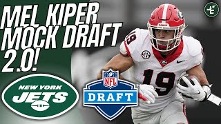 Mel Kipers 2024 NFL Mock Draft 20  New York Jets Draft Brock Bowers  2024 NFL Draft [upl. by Christabella754]