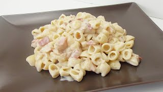 PASTA a la CARBONARA SIN HUEVO [upl. by Rramaj]