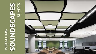 Installing SoundScapes Shapes  Armstrong Ceiling Solutions [upl. by Madancy]