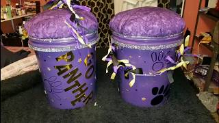 How to make a Cheer bucket and Storage [upl. by Mella536]