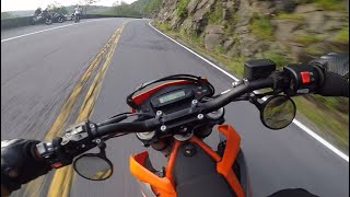 KTM 690 VS GasGas 700 [upl. by Yanahs]