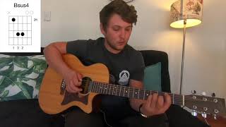 The Story  Brandi Carlile guitar tutorial Male version [upl. by Epuladaug963]