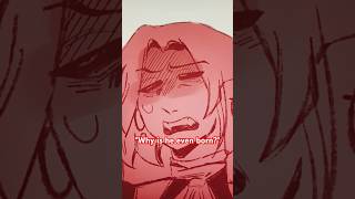 Gabriel can be mean funny memes ibispaintx ocs animatic ocartist drawing digitalart [upl. by Goto]