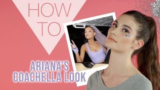 HOW TO  Ariana Grande Makeup  Coachella 18  Superdrug [upl. by Lindie]