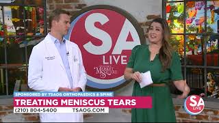 Meniscus Tear  Dr Richard Nauert on SA Live [upl. by Levinson]