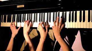 SIBELIUS  Finlandia op26  for piano 4 hands [upl. by Sivrad694]