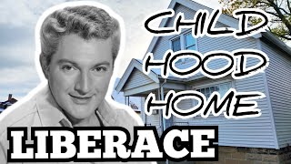 LIBERACE Childhood House amp Where He LEARNED Piano [upl. by Tolliver]