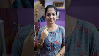 నా Gold తాళి Chain ఇదిగో💫 viralvideo minivlog trendingshorts goldchain goldjewellery gold [upl. by Mareld461]