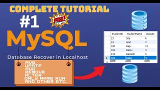 SQL Complete Course Free  MYSQL in SQL  Basic to Advance Course 🙌  Cyber Coding Tech [upl. by Syverson]