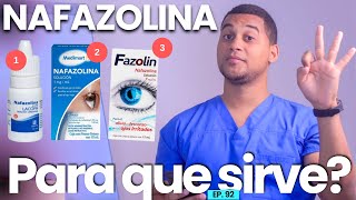 NAFAZOLINA PARA QUE SIRVE  3 COSAS [upl. by Irwin]