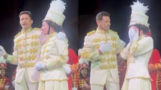 Hugh Jackman Praises Understudies During The Music Man Curtain Call [upl. by Idisahc]