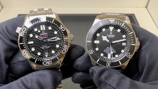 Omega Seamaster 300M vs Tudor Pelagos [upl. by Hollenbeck]