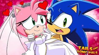 SonAmy Wedding ❤️ Sonic and Amy VS DeviantArt [upl. by Allenrad]