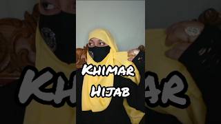 Niqab Tutorial । How To Style Single Layer Khimar Quick amp Easy ❤️ hijabtutorial shorts [upl. by Inar]