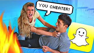 Caught My Boyfriend Cheating On Snapchat [upl. by Monro]