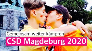 CSD Magdeburg 2020  Gemeinsam weiter kämpfen [upl. by Nicolau488]