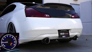 Tanabe Touring Medalion Exhaust for 2014 Infiniti Q60 RWD [upl. by Dwyer]