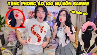 SAMMY LÀM ÁO 100 NỤ HÔN TẶNG PHONG CẬN [upl. by Nella833]