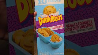 DUNKAROOS VANILLA COOKIES vanilla cookies shortsvideo shortsfeed shortvideo shorts short [upl. by Alrad]