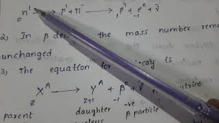 beta decay continuous spectrumneutrino hypothesis of beta decay [upl. by Ahsayn916]