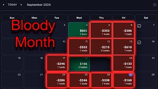 Worst Month In My 3 Years Trading Career [upl. by Prue]