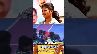 super tackle 💥shortsfeed shortsviral shortsyoutube shorts kabaddi women virtualyoutuber [upl. by Ezeerb55]