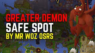 How To Safe Spot GREATER DEMONS In The Catacombs Of Kourend︱Old School Runescape [upl. by Ysdnil945]