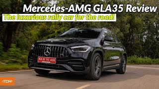 MercedesAMG GLA35 Review The luxurious rally car for the road  UpShift [upl. by Nolyar]