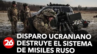 GUERRA RUSIAUCRANIA  Un disparo de precisión ucraniano destruye el sistema de misiles ruso [upl. by Casper]