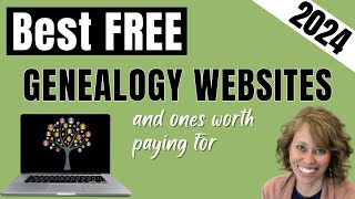 Top 25 Genealogy Sites FREE amp Worth Paying For 2024 [upl. by Larner111]