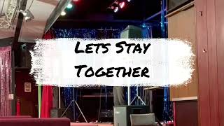 Lets Stay Together live performed by Sporadic [upl. by Harsho]