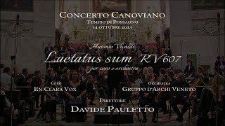 Laetatus sum RV 607  Antonio Vivaldi [upl. by Schroeder]