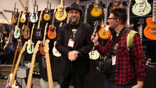 Reverend Guitars  NAMM 2016 [upl. by Ronoh]