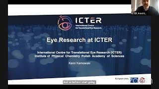 Photonics for Vision and Eye Research ICTER [upl. by Oicnecserc]