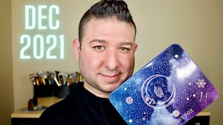 DECEMBER 2021 GLOSSYBOX REVEAL REVIEW AND UNBOXING  Brett Guy Glam [upl. by Nesnej]