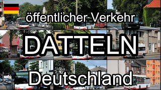 Datteln Deutschland öffentlicher Verkehr [upl. by Azaleah826]