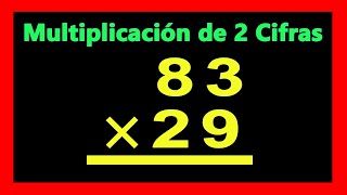 ✅👉 Multiplicaciones de 2 cifras arriba y 2 abajo [upl. by Eciruam]